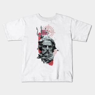 posidon red Kids T-Shirt